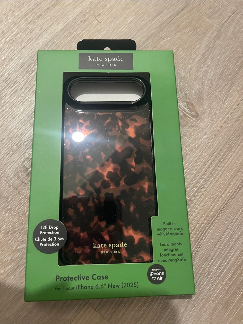 NWT kate spade Tortoise Shell Protective iPhone Case -  iPhone 17 air